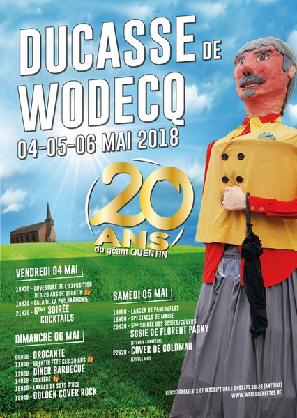 Affiche Ducasse Wodecq